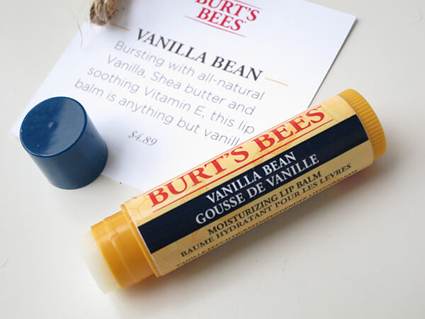 BURT'S BEES Moisturizing Lip Balm , BURT'S BEES Lip Balm , BURT'S BEES ลิปมัน , BURT'S BEES VANILLA BEAN